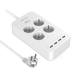 Smart 4 Way AC Outlet