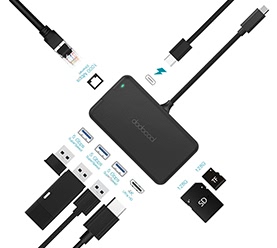 8-in-1 Multifunction USB-C Hub